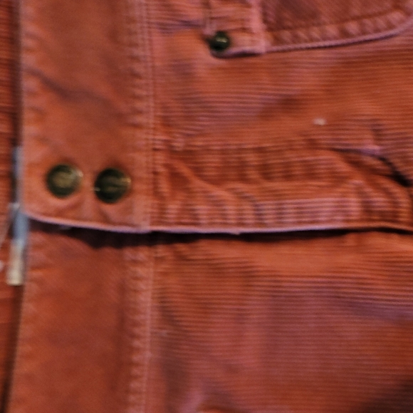 Rusty Brown Cordoroy Mini Skirt M - Picture 4 of 8